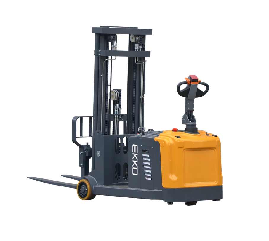 EKKO EK13S-177 Counterbalanced Walkie Stacker SIDE-SHIFTING