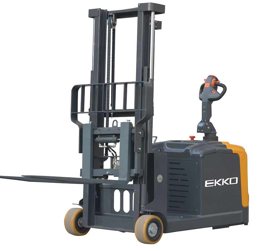 EKKO EK14S-130 Counterbalanced Walkie Stacker SIDE-SHIFTING