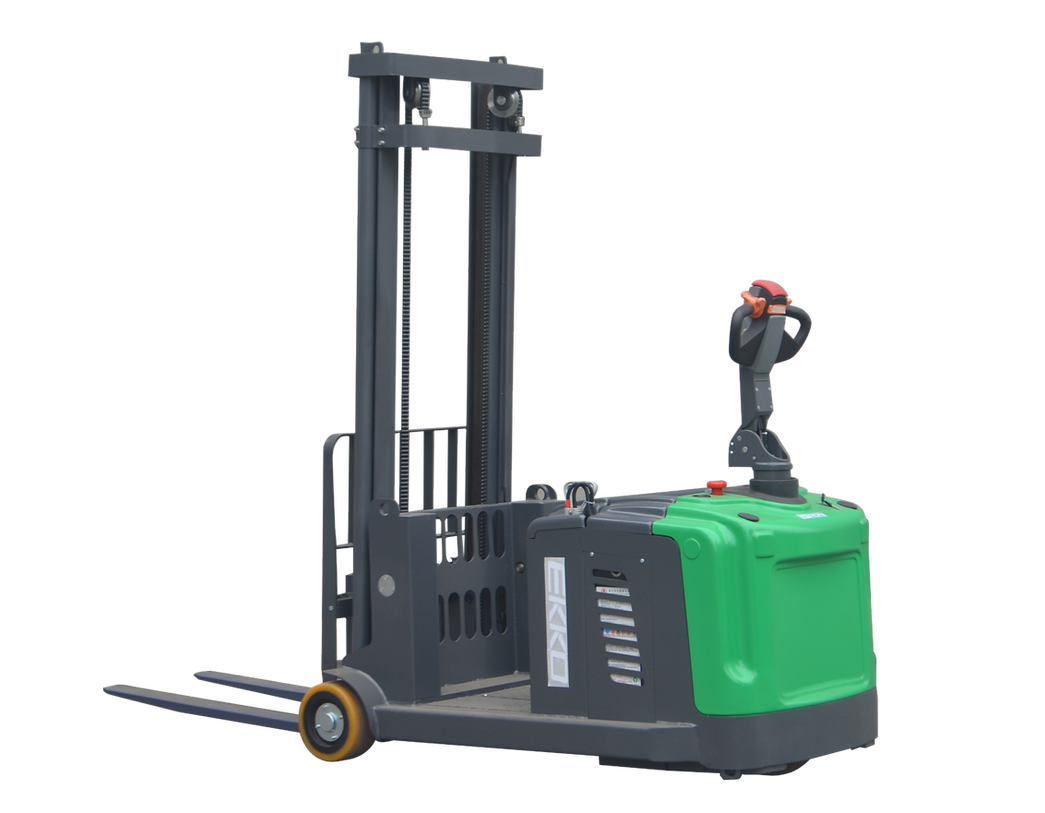 EKKO EK14S-189Li Lithium Counterbalanced Walkie Stacker SIDE-SHIFTING