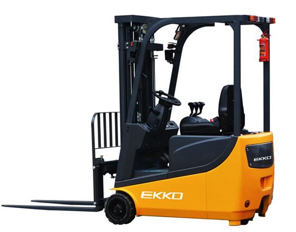 Narrow Aisle Forklift, 3300 lb Cap., 177" Lift Ht., Side Shift - EKKO EK15A