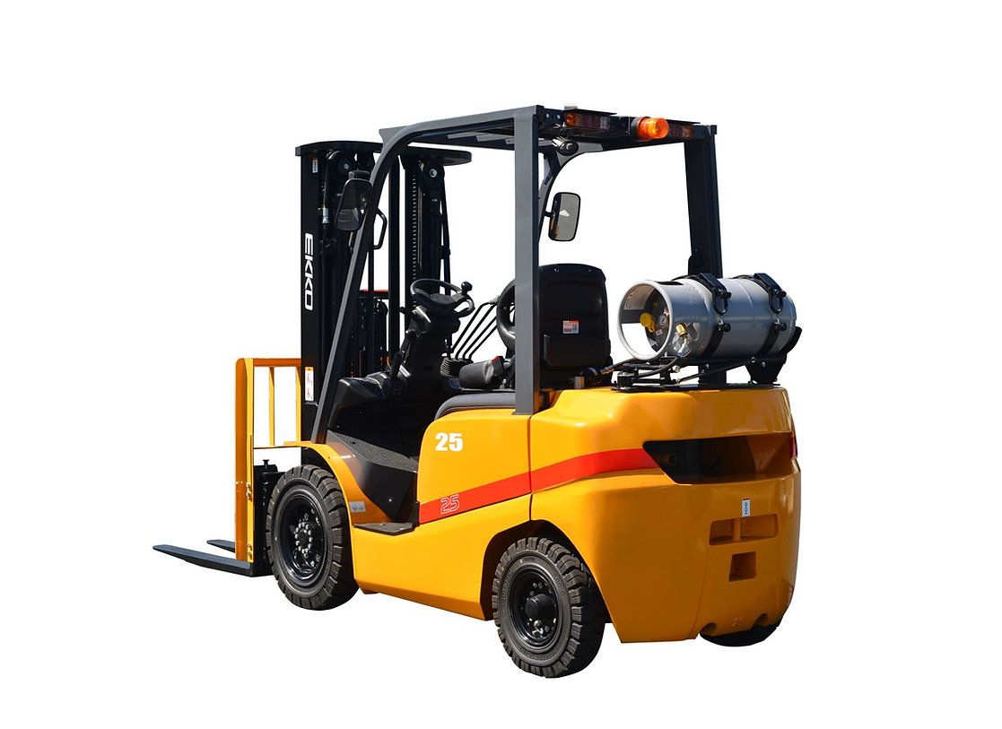EKKO EK20TLP Forklift with solid pneumatic tires 4000 lbs., cap.
