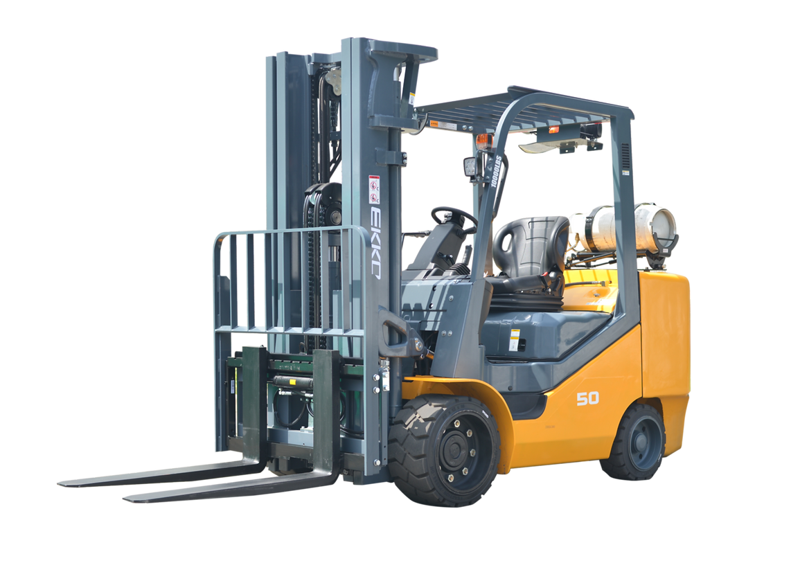 EKKO EK50LP Forklift (LPG) 10,000 lbs cap, 185" Lift Height